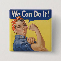 Icon Rosie the Riveter Women's Role Model WPA Butt