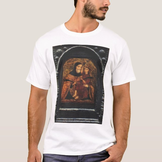 Icon St Joseph The Carpenter T-Shirt (Front)