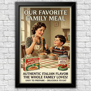 Iconic 1960s Advertising  Poster