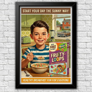 Iconic 1960s Advertising  Poster