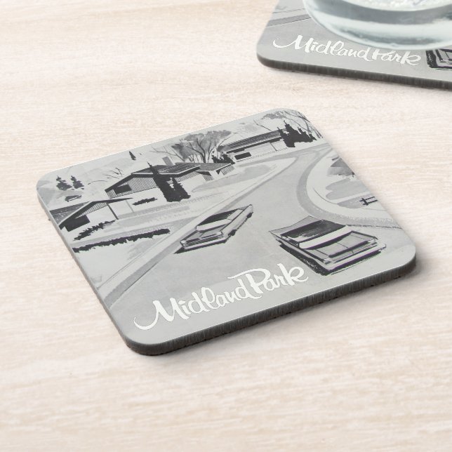 Iconic 60s Mid Century Modern Coaster (Left Side)