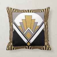 Iconic Art Deco Cushion.