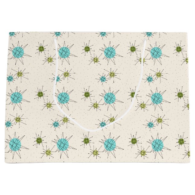 Iconic Atomic Starbursts Gift Bag (Front)