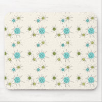 Iconic Atomic Starbursts Mousepad