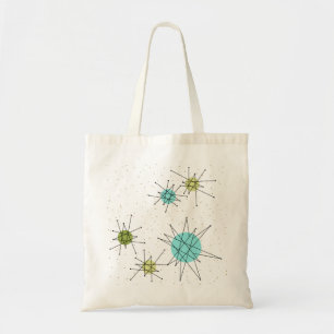 Iconic Atomic Starbursts Tote Bag