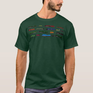 Iconic British Steam Trains T-Shirt