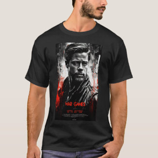 "Iconic Cinema: Black & White Movie Scene T-Shirts