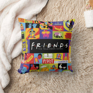 Iconic FRIENDS™ Pattern Cushion