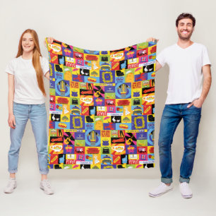 Iconic FRIENDS™ Pattern Fleece Blanket