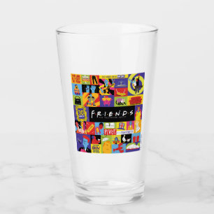 Iconic FRIENDS™ Pattern Glass
