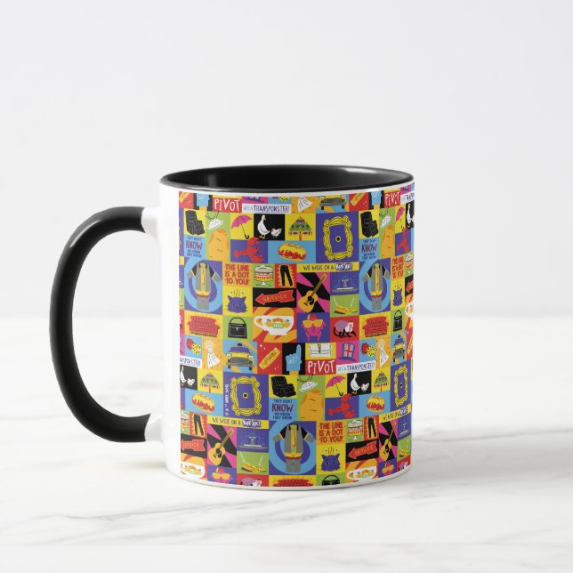 Iconic FRIENDS™ Pattern Mug (Left)