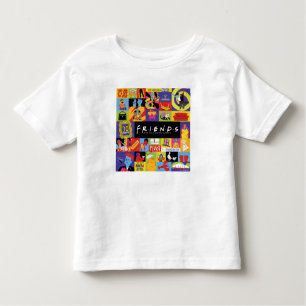 Iconic FRIENDS™ Pattern Toddler T-Shirt