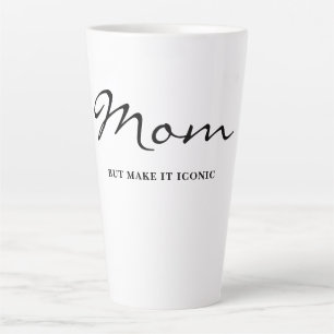 Iconic Fun Witty Cool Mom Latte Mug