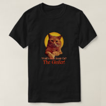 Iconic Ginger Cat T-Shirt