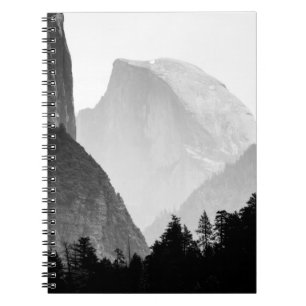 Iconic Half Dome Rock Face   Yosemite Valley Notebook