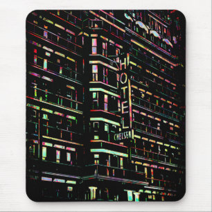 Iconic Hotel Chelsea New York Mouse Pad