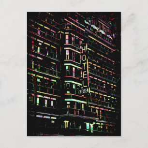 Iconic Hotel Chelsea New York Postcard