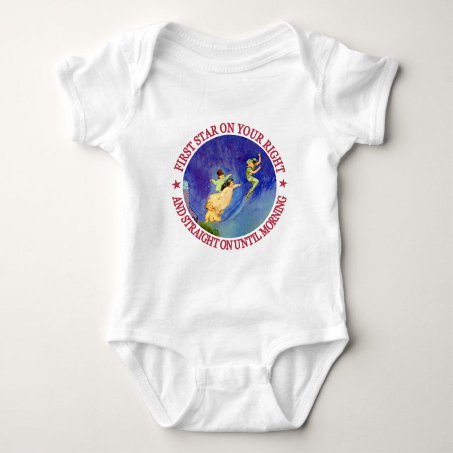 ICONIC IMAGE FROM PETER PAN BABY BODYSUIT (Front)