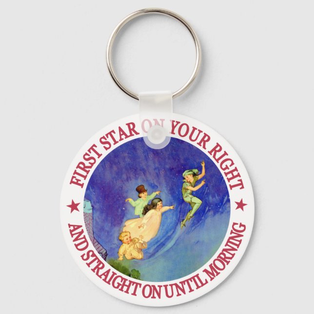 ICONIC IMAGE FROM PETER PAN KEY RING (Front)