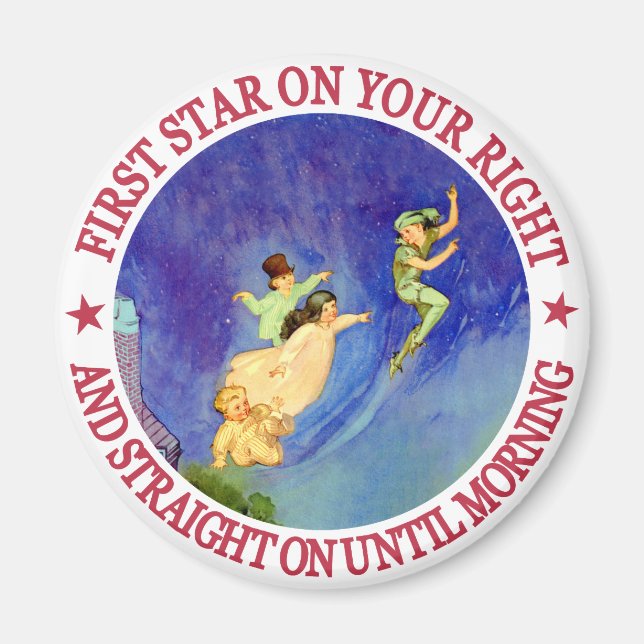 ICONIC IMAGE FROM PETER PAN MAGNET (Front)