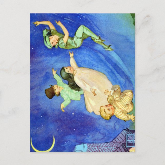 ICONIC IMAGE FROM PETER PAN POSTCARD (Front)