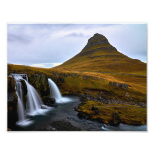 Iconic Kirkjufell Iceland photo enlargement Print