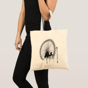 Iconic London Attraction Pen and Ink Sketch Tote Bag