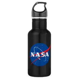 Iconic NASA Astro Black 18 oz 532 Ml Water Bottle