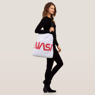 Iconic NASA Circa Cross Body Tote (Rocket White)