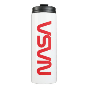 Iconic NASA Circa Rocket White 16 oz Thermal Tumbler