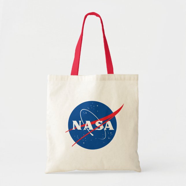 Iconic NASA Comet Red Trim Value Tote Bag (Front)