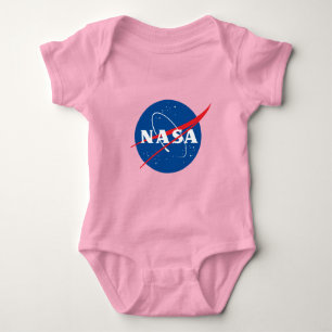 Iconic NASA Cotton Baby Bodysuit (Celestial Pink)