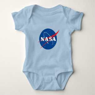 Iconic NASA Cotton Baby Bodysuit (Uranus Blue)