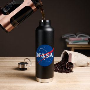Iconic NASA Eclipse Black Insulated Water Bottle