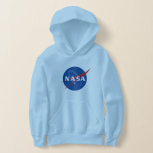 Iconic NASA Girls’ Uranus Blue Hoodie (XS–XL)