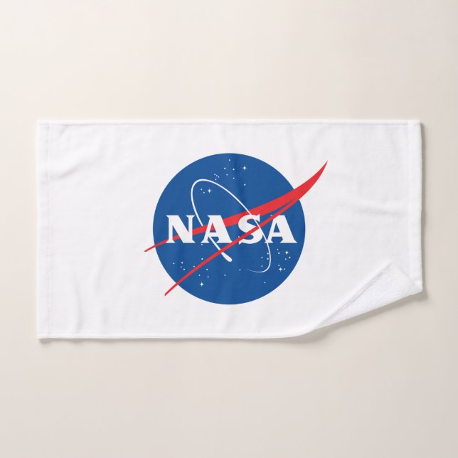Iconic NASA Hand Towel (Rocket White) (Hand Towel)