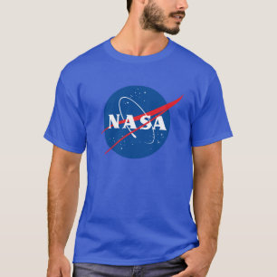 Iconic NASA Heavy Cotton T-Shirt (Neptune Blue)