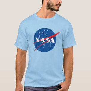 Iconic NASA Heavy Cotton T-Shirt (Uranus Blue)