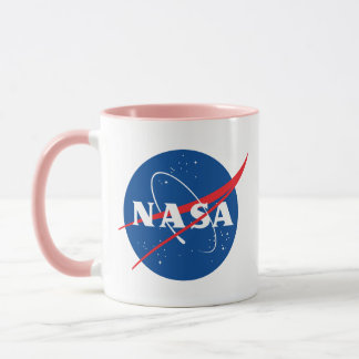 Iconic NASA Horizon Pink/White Ceramic Mug