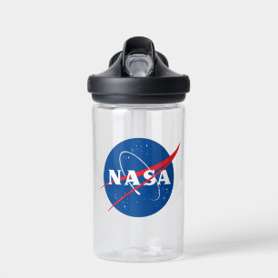 Iconic NASA Kids’ Clear 14 oz Water Bottle