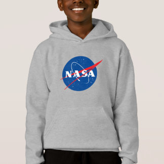 Iconic NASA Kids’ Moon Grey Hoodie (XS–XL)
