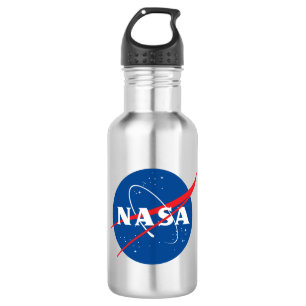 Iconic NASA Mercury Grey 18 oz 532 Ml Water Bottle