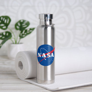 Iconic NASA Mercury Grey Insulated 22 oz Water Bottle