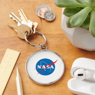 Iconic NASA Metal Keychain (Round, Square in L, S)
