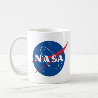 Iconic NASA Rocket White Ceramic Mug
