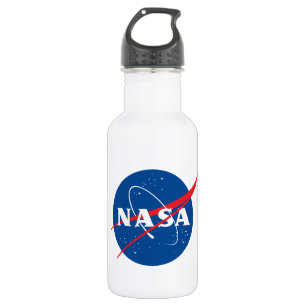 Iconic NASA Rocket White Steel Bottle (18 oz.)