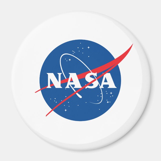 Iconic NASA Round Magnet (Student Value Edit) (Front)