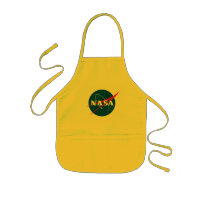 Iconic NASA Sun Yellow Crafts Smock
