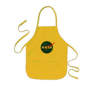 Iconic NASA Sun Yellow Crafts Smock Kids Apron