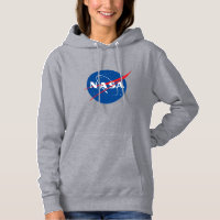 Iconic NASA Women’s Hoodie (Moon Grey)